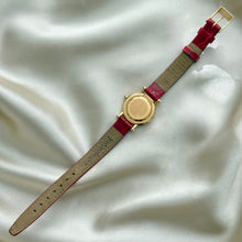 Load image into Gallery viewer, VINTAGE YSL RED LEATHER WATCH