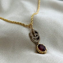 Load image into Gallery viewer, GG ROUGE ROPE CHAIN NECKLACE