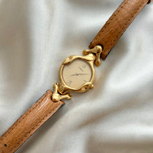 Load image into Gallery viewer, VINTAGE CHLOÉ TAN LEATHER WATCH