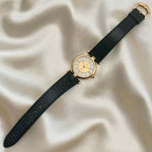 Load image into Gallery viewer, VINTAGE CARTIER DARK BLUE LEATHER WATCH