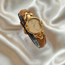 Load image into Gallery viewer, VINTAGE CHLOÉ TAN LEATHER WATCH