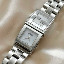 Load image into Gallery viewer, VINTAGE FENDI HIDDEN DIAL SILVER WATCH