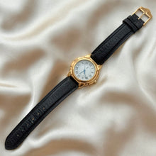 Load image into Gallery viewer, VINTAGE YSL BLACK LEATHER WATCH
