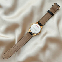 Load image into Gallery viewer, VINTAGE YSL BLACK LEATHER WATCH
