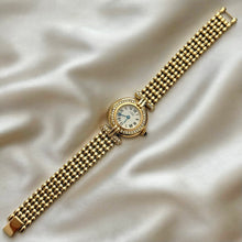 Load image into Gallery viewer, VINTAGE CARTIER REAL DIAMOND WATCH - WITH EXTRA STRAP