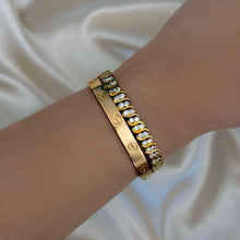 Load image into Gallery viewer, SIGNATURE TENNIS BRACELET STACKERS