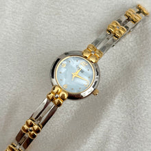 Load image into Gallery viewer, VINTAGE CARAVELLE BY BULOVA MOTHER-OF-PEARL TWO-TONED WATCH