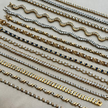 Load image into Gallery viewer, SIGNATURE TENNIS BRACELET STACKERS