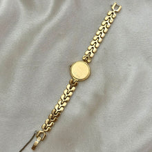 Load image into Gallery viewer, VINTAGE NINA RICCI MOTHER-OF-PEARL TWO-TONED WATCH