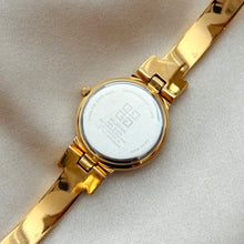 Load image into Gallery viewer, VINTAGE GIVENCHY SEA GREEN MOTHER-OF-PEARL WATCH