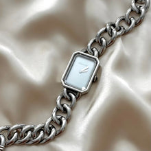 Load image into Gallery viewer, VINTAGE CHANEL PREMIERE CHAINE MOTHER-OF-PEARL SILVER WATCH