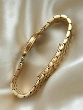 Load image into Gallery viewer, VAN CLEEF & ARPELS CLASSIQUE 18K YELLOW GOLD 2-ROW DIAMOND BEZEL WATCH