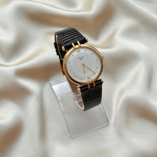 Load image into Gallery viewer, VINTAGE DIOR BLACK LEATHER WATCH