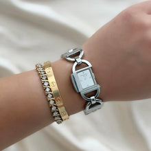 Load image into Gallery viewer, VINTAGE DIOR HIDDEN DIAL SILVER WATCH