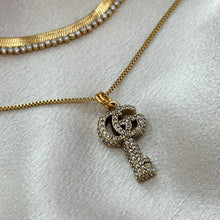 Load image into Gallery viewer, GUCCI KEY STACK NECKLACE