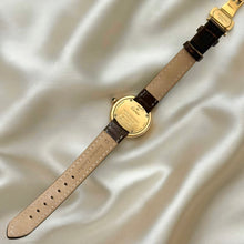 Load image into Gallery viewer, VINTAGE CARTIER BROWN LEATHER WATCH - WITH EXTRA STRAP