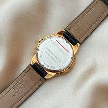Load image into Gallery viewer, VINTAGE YSL BLACK LEATHER WATCH