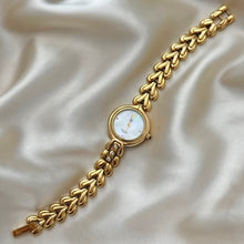 Load image into Gallery viewer, VINTAGE GIVENCHY MOTHER-OF-PEARL WATCH