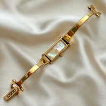 Load image into Gallery viewer, VINTAGE GUCCI MOTHER-OF-PEARL DAINTY WATCH