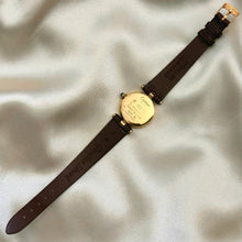 Load image into Gallery viewer, VINTAGE CARTIER BURGUNDY LEATHER WATCH