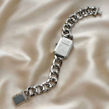 Load image into Gallery viewer, VINTAGE CHANEL PREMIERE CHAINE MOTHER-OF-PEARL SILVER WATCH