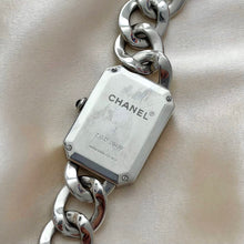 Load image into Gallery viewer, VINTAGE CHANEL PREMIERE CHAINE MOTHER-OF-PEARL SILVER WATCH