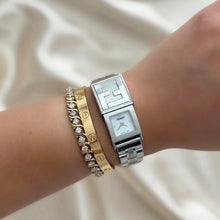 Load image into Gallery viewer, VINTAGE FENDI HIDDEN DIAL SILVER WATCH