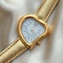Load image into Gallery viewer, VINTAGE YSL GOLD LEATHER WATCH