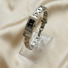 Load image into Gallery viewer, VINTAGE FENDI DIAMOND SILVER DAINTY WATCH