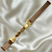 Load image into Gallery viewer, VINTAGE CARTIER BLACK LEATHER WATCH - WITH EXTRA STRAP