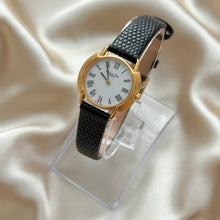 Load image into Gallery viewer, VINTAGE DIOR BLACK LEATHER WATCH