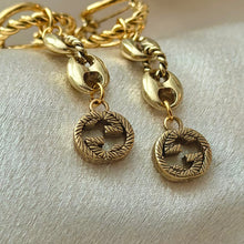 Load image into Gallery viewer, GG DANGLING EARRINGS