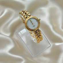 Load image into Gallery viewer, VINTAGE GIVENCHY MOTHER-OF-PEARL WATCH