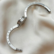 Load image into Gallery viewer, VINTAGE BVLGARI SILVER CUFF WATCH