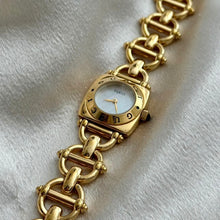 Load image into Gallery viewer, VINTAGE GUCCI MOTHER-OF-PEARL WATCH