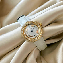 Load image into Gallery viewer, VINTAGE CARTIER REAL DIAMOND WATCH - WITH EXTRA STRAP