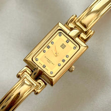 Load image into Gallery viewer, VINTAGE GIVENCHY DIAMOND WATCH