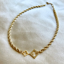 Load image into Gallery viewer, FENDI DIAMANTE ROPE CHAIN NECKLACE