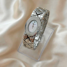 Load image into Gallery viewer, VINTAGE DIOR MOTHER-OF-PEARL SILVER WATCH
