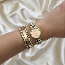Load image into Gallery viewer, VINTAGE DIOR DIAMOND TWO-TONED WATCH