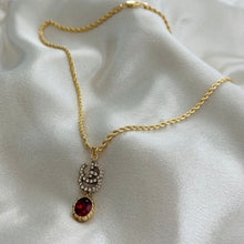 Load image into Gallery viewer, GG ROUGE ROPE CHAIN NECKLACE