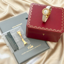 Load image into Gallery viewer, VINTAGE CARTIER REAL DIAMOND WATCH - WITH EXTRA STRAP