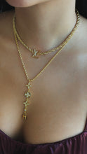 Load image into Gallery viewer, LV DIAMANTÉ ROPE CHAIN NECKLACE