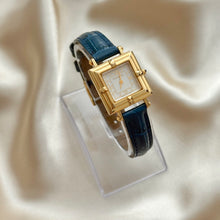 Load image into Gallery viewer, VINTAGE YSL BLUE LEATHER WATCH