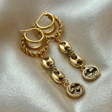 Load image into Gallery viewer, GG DANGLING EARRINGS