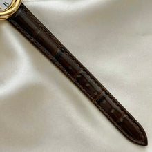 Load image into Gallery viewer, VINTAGE CARTIER BROWN LEATHER WATCH - WITH EXTRA STRAP