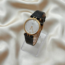 Load image into Gallery viewer, VINTAGE DIOR BLACK LEATHER WATCH