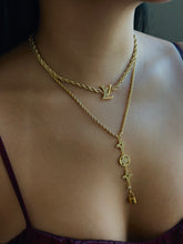 Load image into Gallery viewer, LV DIAMANTÉ ROPE CHAIN NECKLACE