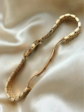 Load image into Gallery viewer, VAN CLEEF & ARPELS CLASSIQUE 18K YELLOW GOLD 2-ROW DIAMOND BEZEL WATCH