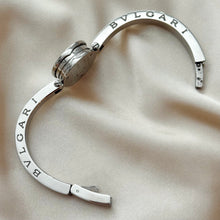 Load image into Gallery viewer, VINTAGE BVLGARI SILVER CUFF WATCH